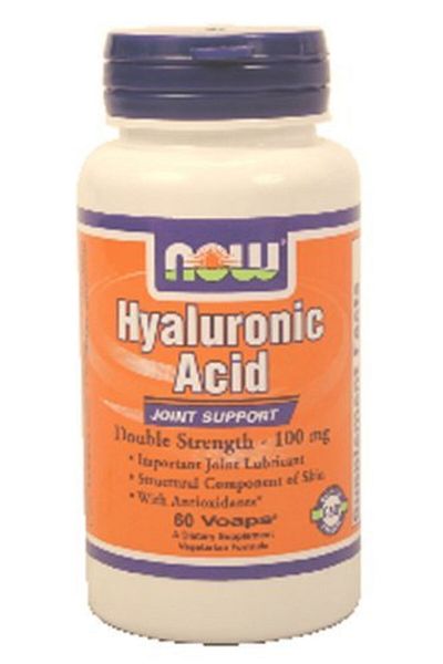Now Foods, HYALURONIC ACID 100MG 2X PLUS 60 VCAPS (Multi-Pack)