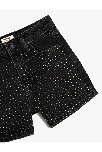 Koton Kız Çocuk Kot&Kanvas Şort 5SKG40050AD