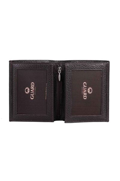 GUARD Goldies Men's Wallet - Brown, Genuine Leather, P49 Model