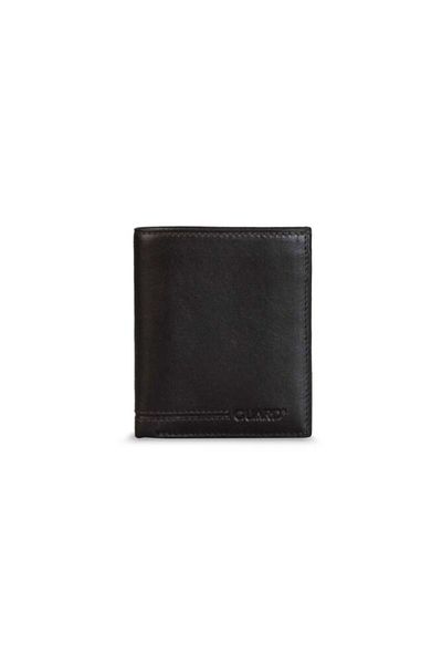 GUARD Brown Single Pile Vertical Genuine Leather Men's Wallet P760
