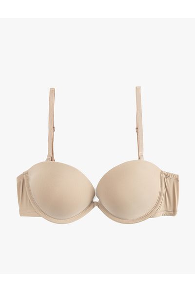 Koton Extra Padded Supported Bra with Detachable Straps