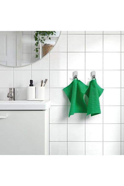 IKEA Рушник, яскраво-зелений, 30x30 см