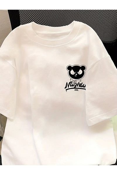 Machetta Tricou oversize 100% bumbac cu imprimeu unisex