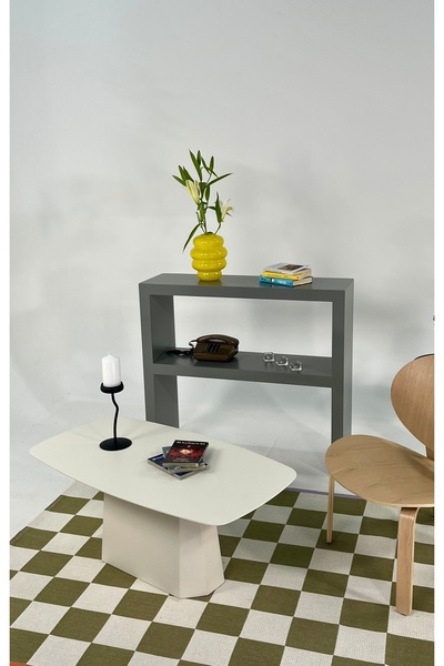 kuppdesign Lilyum Mantar Large Orta Sehpa Krem