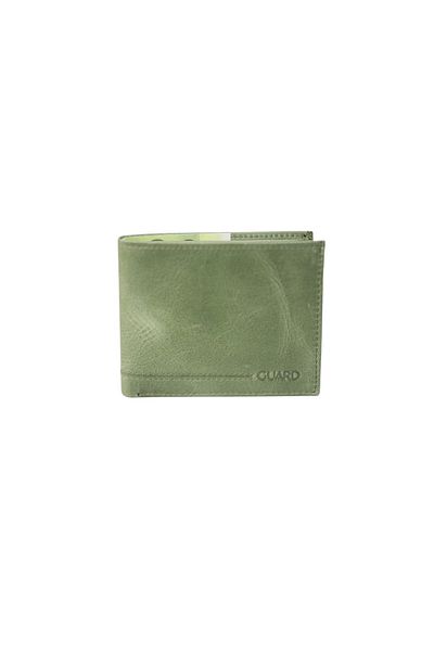 GUARD Green Tiguan Crazy Genuine Leather Men's Wallet P777