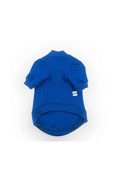 JesPawty Navy Blue Sweatshirt Dog Outfit