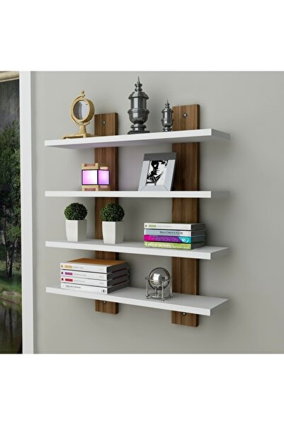 İnci İnciticaret deluxe  4 Lü Duvar Rafı