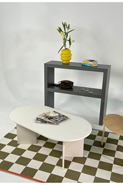 kuppdesign Leo Large Orta Sehpa Krem