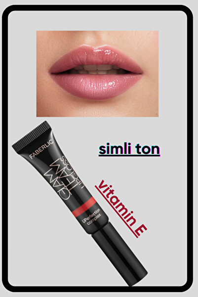 Faberlic Glam Team Dudak Parlatıcı Lıp Charm Pembe Kahverengi