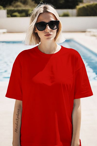ModaSphere Unprinted Solid Crewneck Short Sleeve Unisex Tee