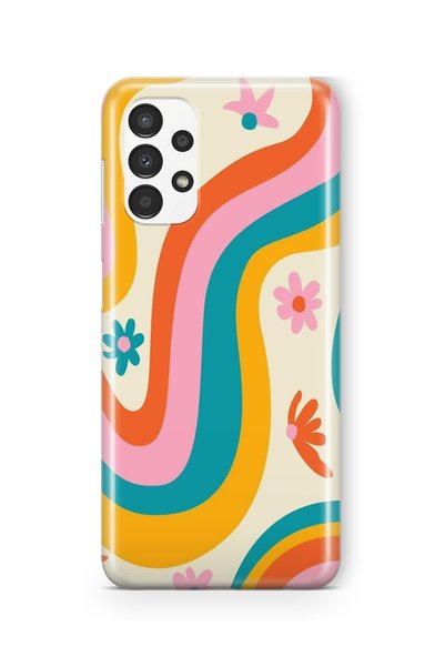 Multitronic Samsung Galaxy A13 Compatible Colorful Transition Design Printed ...