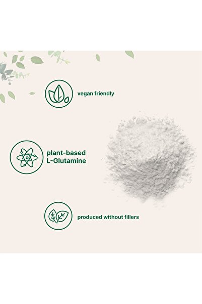 Micro ingredients L Glutamine Powder 1Kg, 100% Pure Vegan, No Additives, Muscle Recovery, Non-GMO, Gluten-Free