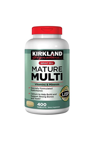 Kırkland كيركلاند سيجنتشر للبالغين من سن 50+، فيتامينات متعددة، 400 قرص 1