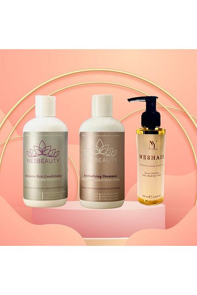 Nes Champs: Shampoo, Conditioner and Care Oil