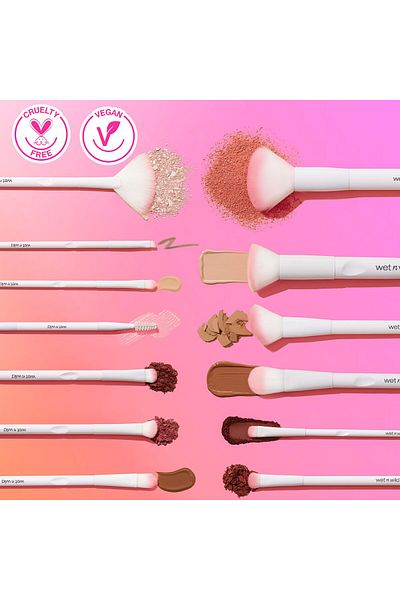 WET N WİLD Precision Eyeshadow Brush, Soft Synthetic Fibers, Ergonomic Handle