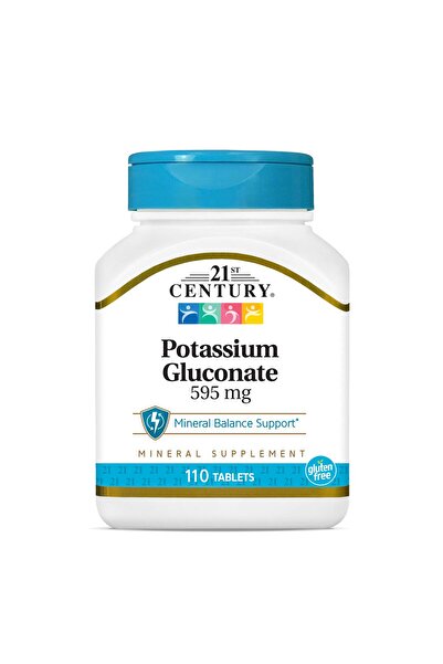 21st Century Potassium 595 mg Tablets, 110-Count