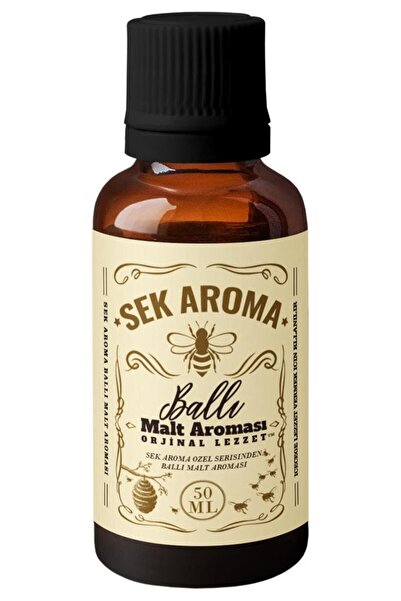 Sek Aroma Ballı Hazır Karışım Malt Kiti - Ballı Hazır Karışım Malt Aroması 50 ML (5 LİTREYE UYUMLU)