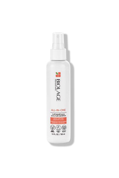 Biolage All-In-One Coconut Infusion Multi-Benefit Hair Spray | Sulfate & Paraben-Free | Vegan | 5 Fl. Oz