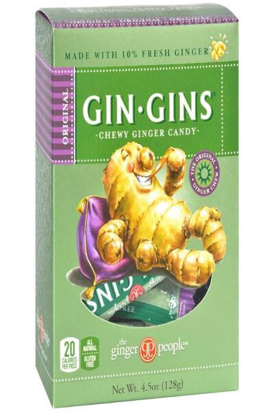 The Ginger People حلوى الزنجبيل المضغوطة من جين جينس الأصلية - 4.5 أونصة