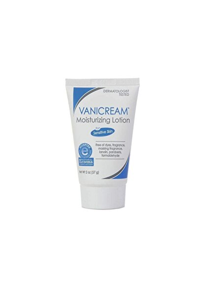 Vanicream لوشن مرطب بحجم مناسب للسفر 2 أونصة
