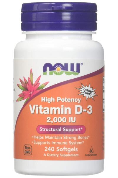 Now Foods - Vitamin D-3 2000 IU 240 softgels