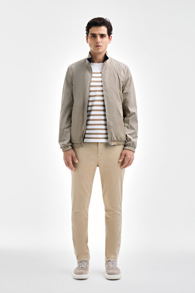 W Collection Çift Taraflı Bej Mont