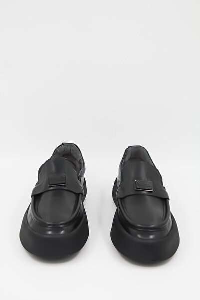 LUCIANO BELLINI Мъжки мокасини Alfa 5405 - черни