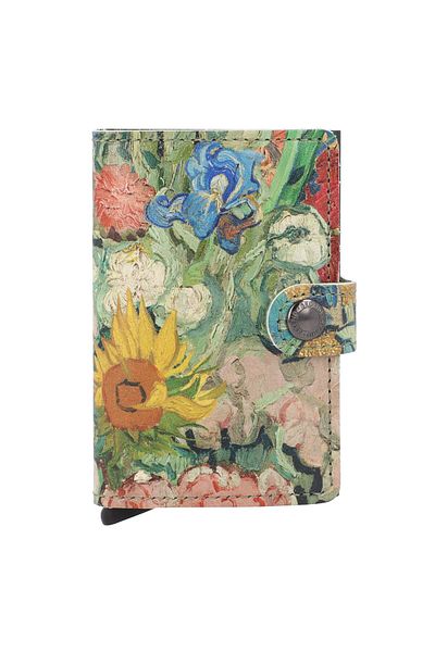 Secrid Art credit card case RFID leather 6 cm