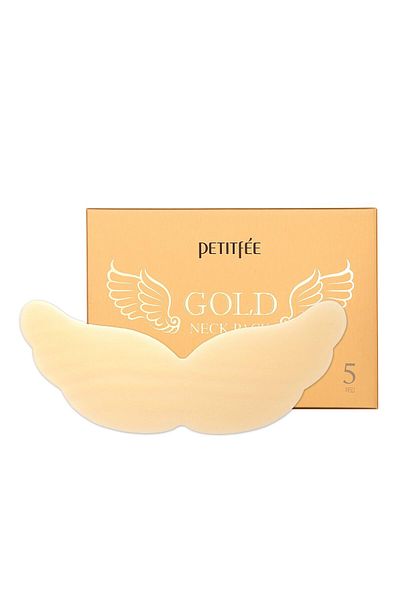 Petitfee Gold Neck pack for firming & silky smooth neck 5ea