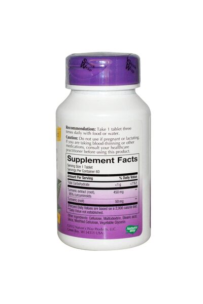 Nature's Way Turmeric, 60 Count