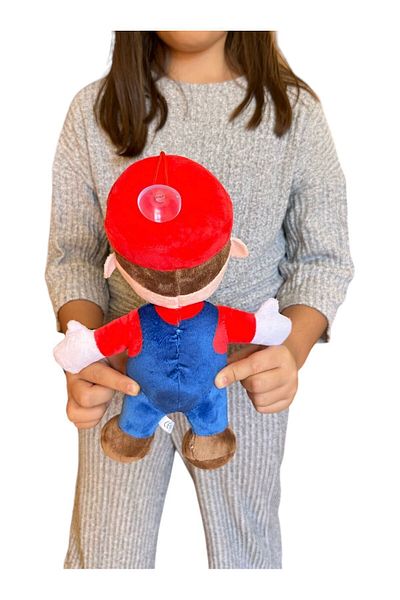 FEN TOYS لعبة سوبر ماريو القطيفة المستوردة - رفيق النوم 28 سم، سوبر ماريو