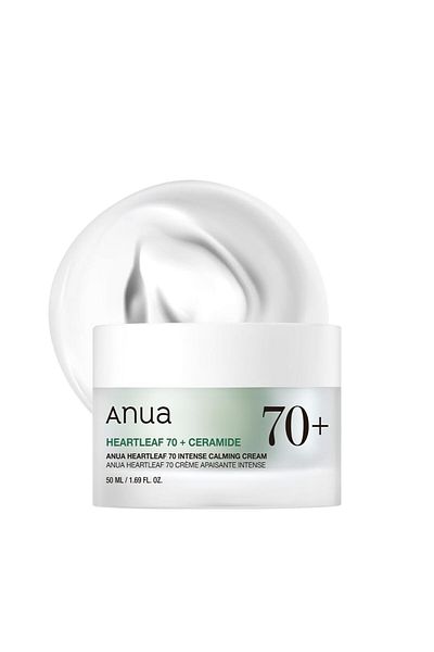 ANUA Heartleaf 70 Calming Cream with Ceramide, Panthenol, Heartleaf Extract - 50ml