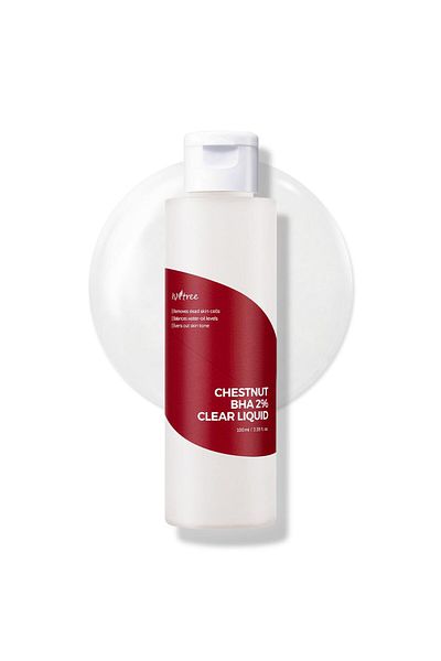Isntree Chestnut BHA 2% Clear Liquid 100ml | Mild Exfoliant | Pore Tightening | Korean Skincare