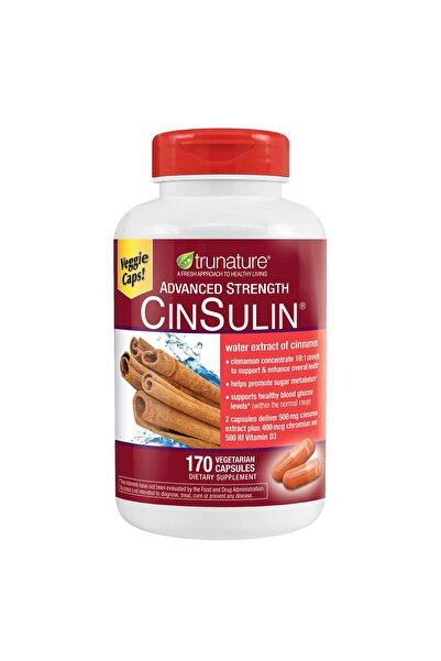 Trunature كبسولات سينسولين بقوة متقدمة 170 كبسولة