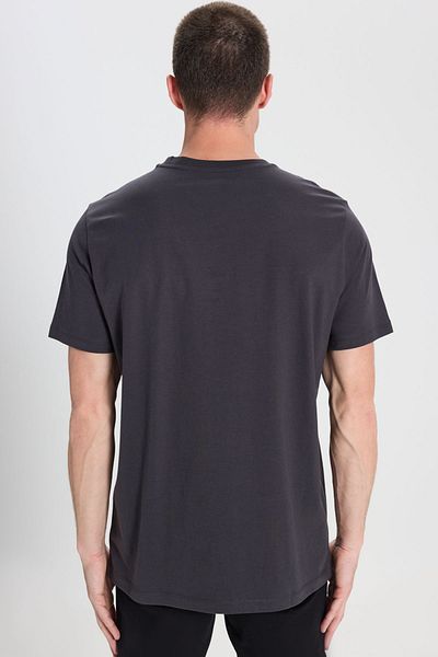 WRANGLER Μπλουζάκι Relaxed Fit Small Logo Siyah Erkek Kısa Kol