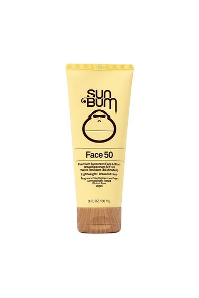 Sun Bum SPF 50 Face Sunscreen | Broad Spectrum, Oil-Free, Moisturizing | Hawaii 104 Act | 3 oz