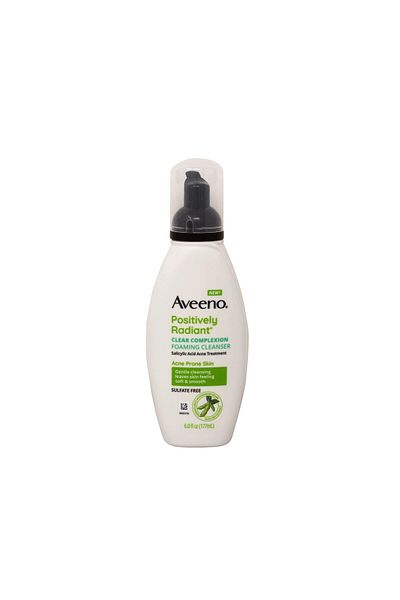 AVEENO Clear Complexion, Foaming Cleanser, 6 Fl Oz
