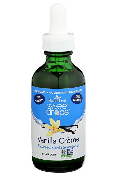 SweetLeaf كريمة ستيفيا الشفافة بنكهة الفانيليا، 2 أونصة سائلة (168384)