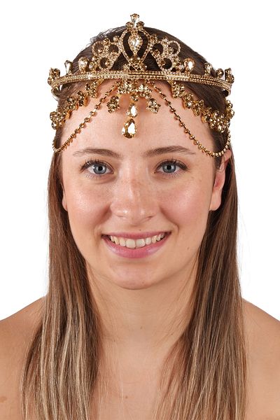 Hayalperest boncuk Hürrem Model Sultan Crown - Bride and Honey Crown