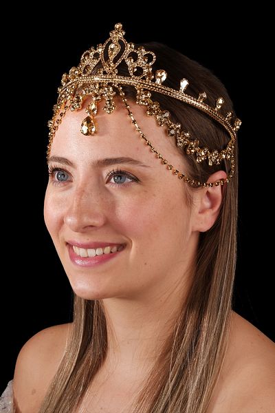 Hayalperest boncuk Hürrem Model Sultan Crown - Bride and Honey Crown