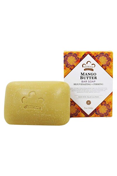 Nubian Heritage صابون زبدة المانجو 5 أونصة (141 جرامًا) قطعة(قطع)