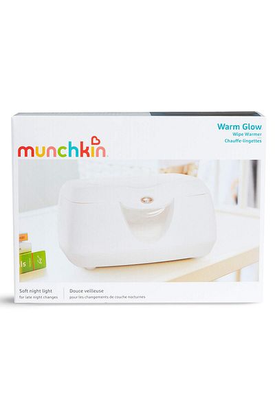 Munchkin Warm Glow Baby Wipe Warmer, White