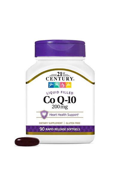 21st Century Co Q10 200 mg Softgels, 90 Count