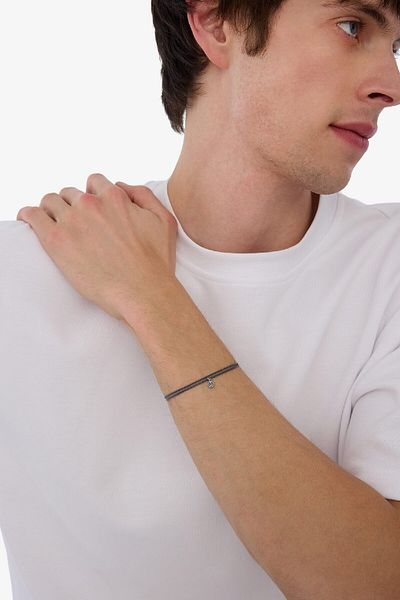 DeFacto Unisex-Glücksarmband – Atolyewolf X Grau E6205axns