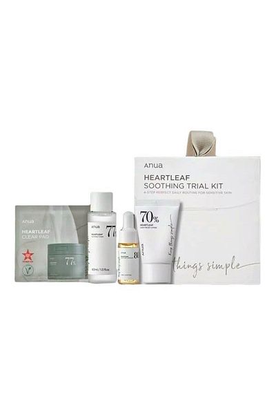 ANUA Heartleaf Smoothing Trial Kit | Travel Size, Gift Set, Korean Skincare