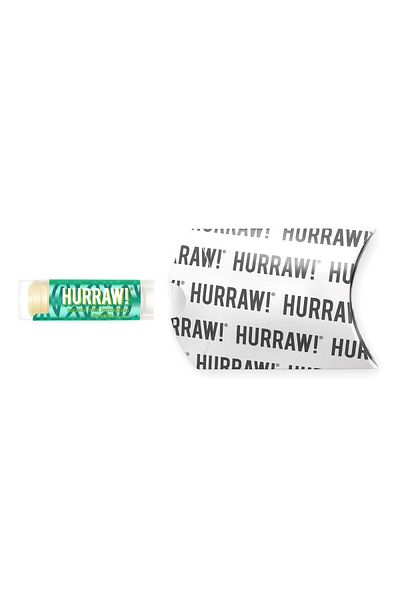 Hurraw !بلسم الشفاه بنكهة جوز الهند والنعناع والليمون: عضوي، نباتي، خالٍ من القسوة، طبيعي، صنع في الولايات المتحدة الأمريكية