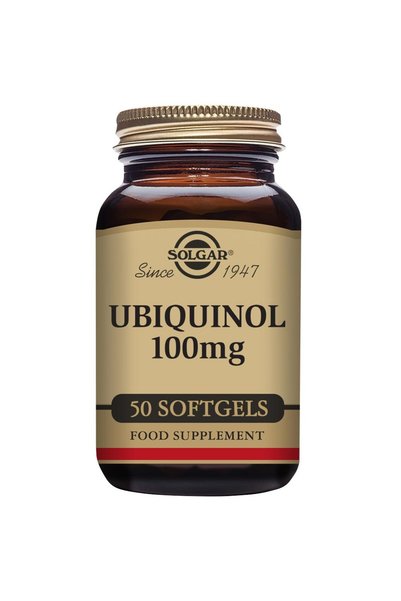 Solgar Ubiquinol 100Mg 50 Softgel Capsules