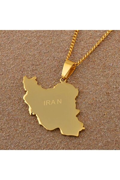 Rasyonel lazer 925 ayar gümüş altın kaplama  ülke şehir çizim kolye