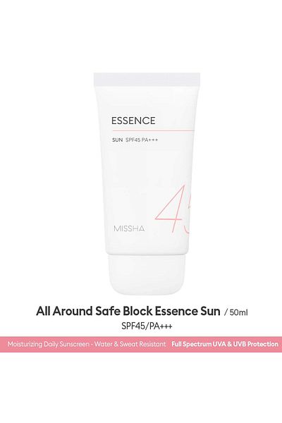 Missha All Around Safe Block Essence Sun 50 ml, Multicolour