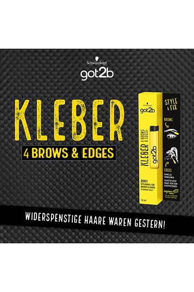 Got2B glue 4 brows & edges, 2in1 brow gel & hair mascara, vegan, 16 ml